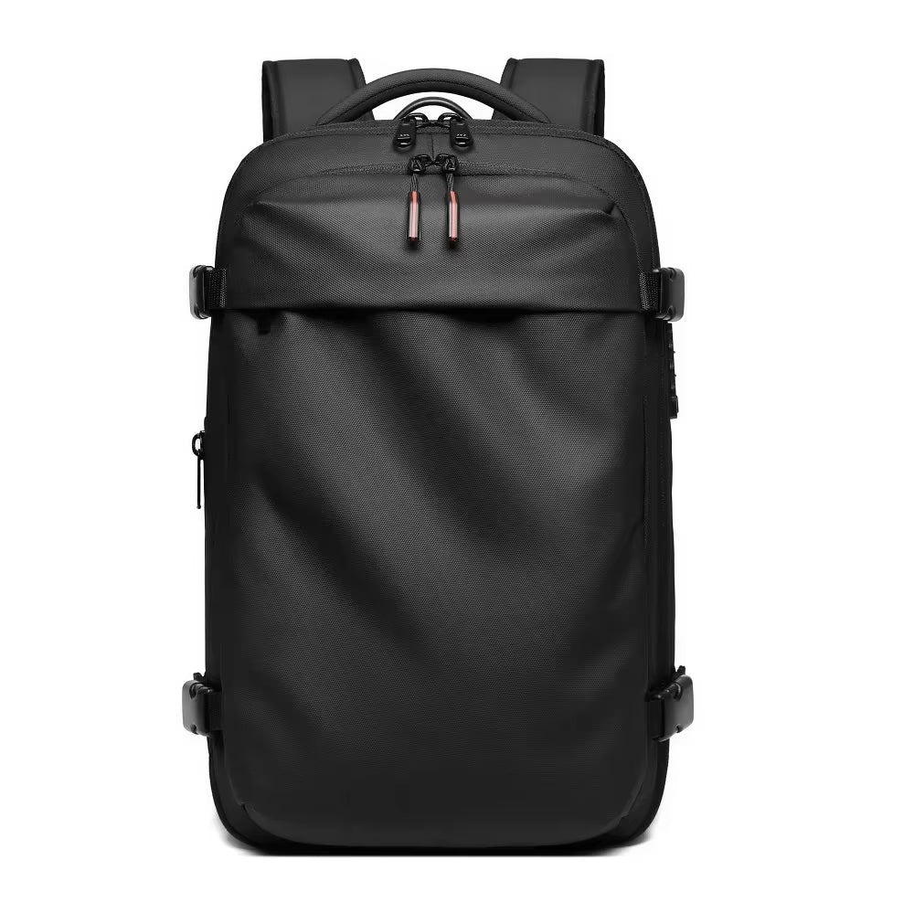 Ultimate Men's Travel Backpack: Vacuum Compression Design for 17-Inch Laptops - Perfect for School, Hiking, and Business with Spacious 36-55 L Capacity