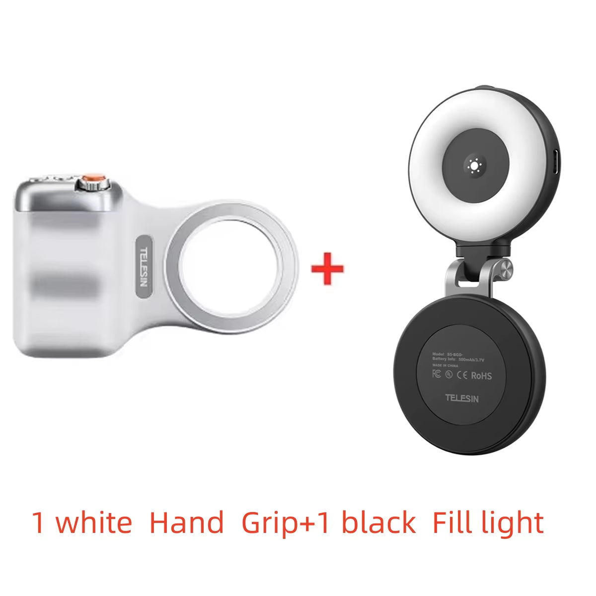 Elevate Your Photography with the TELESIN Magnetic Phone Camera Grip - Perfect for iPhone, Huawei, and Samsung