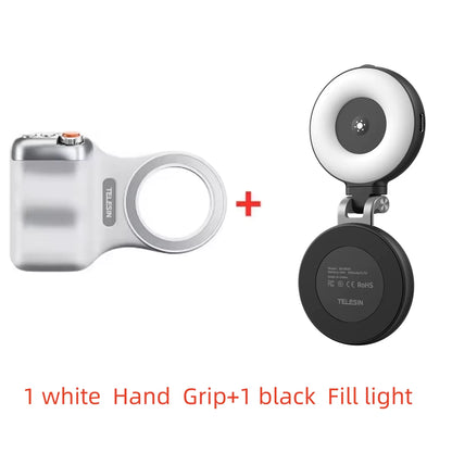 Elevate Your Photography with the TELESIN Magnetic Phone Camera Grip - Perfect for iPhone, Huawei, and Samsung