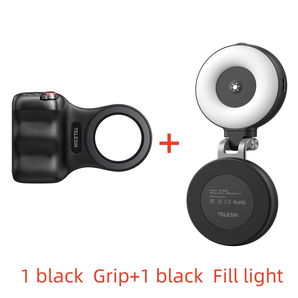 Elevate Your Photography with the TELESIN Magnetic Phone Camera Grip - Perfect for iPhone, Huawei, and Samsung